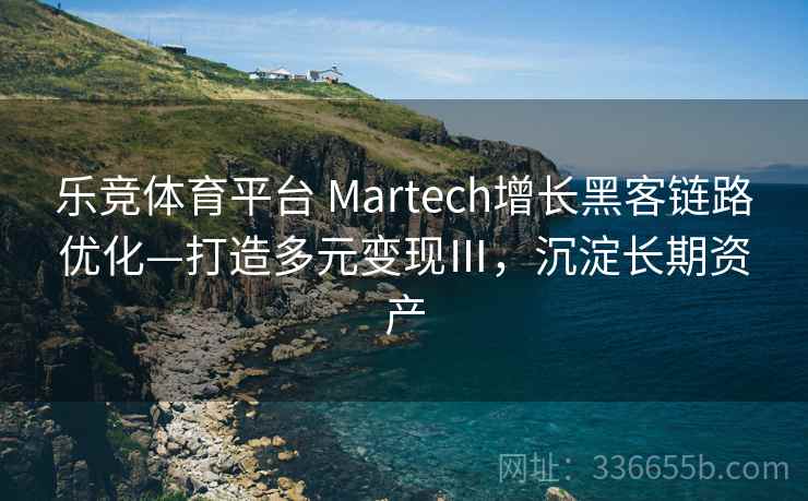 乐竞体育平台 Martech增长黑客链路优化—打造多元变现Ⅲ，沉淀长期资产